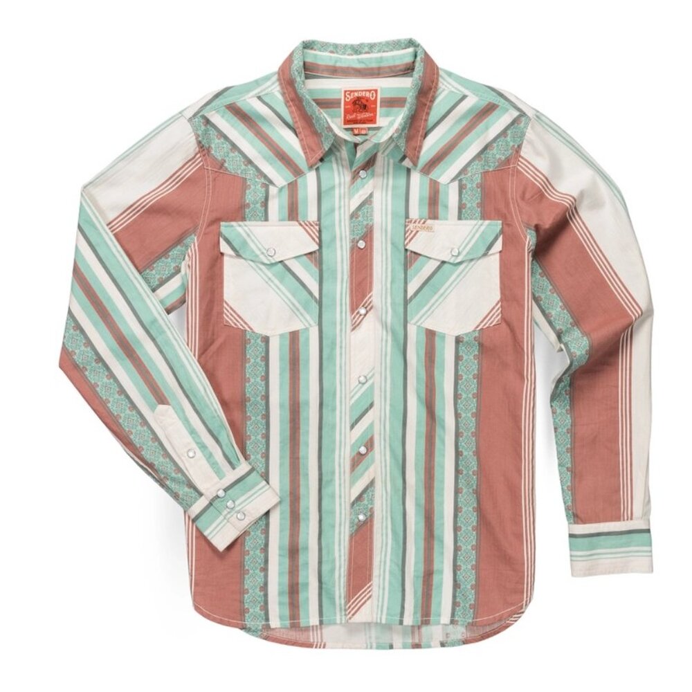 Sendero Provisions Co Shirt, Serape Pearl Snap
